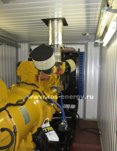 Дизель-генератор Caterpillar для энергообеспечения горнодобывающей компании в Карелии