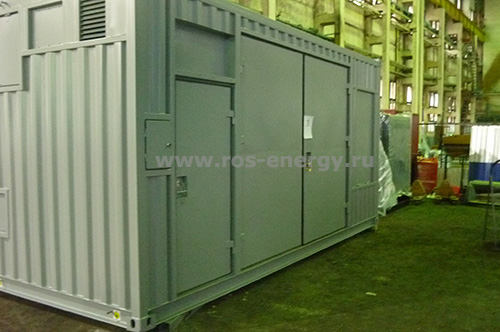 Блок-контейнер для технологического оборудования Газпром