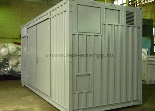 Производство технологических контейнеров с компрессорным оборудованием для Газпром