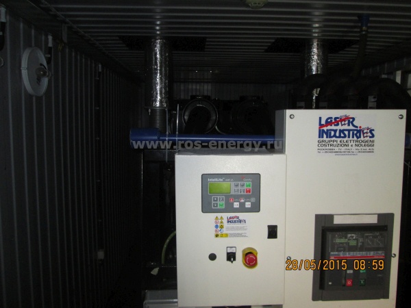 Дизельный генератор LIO635 Laser Industries в контейнере